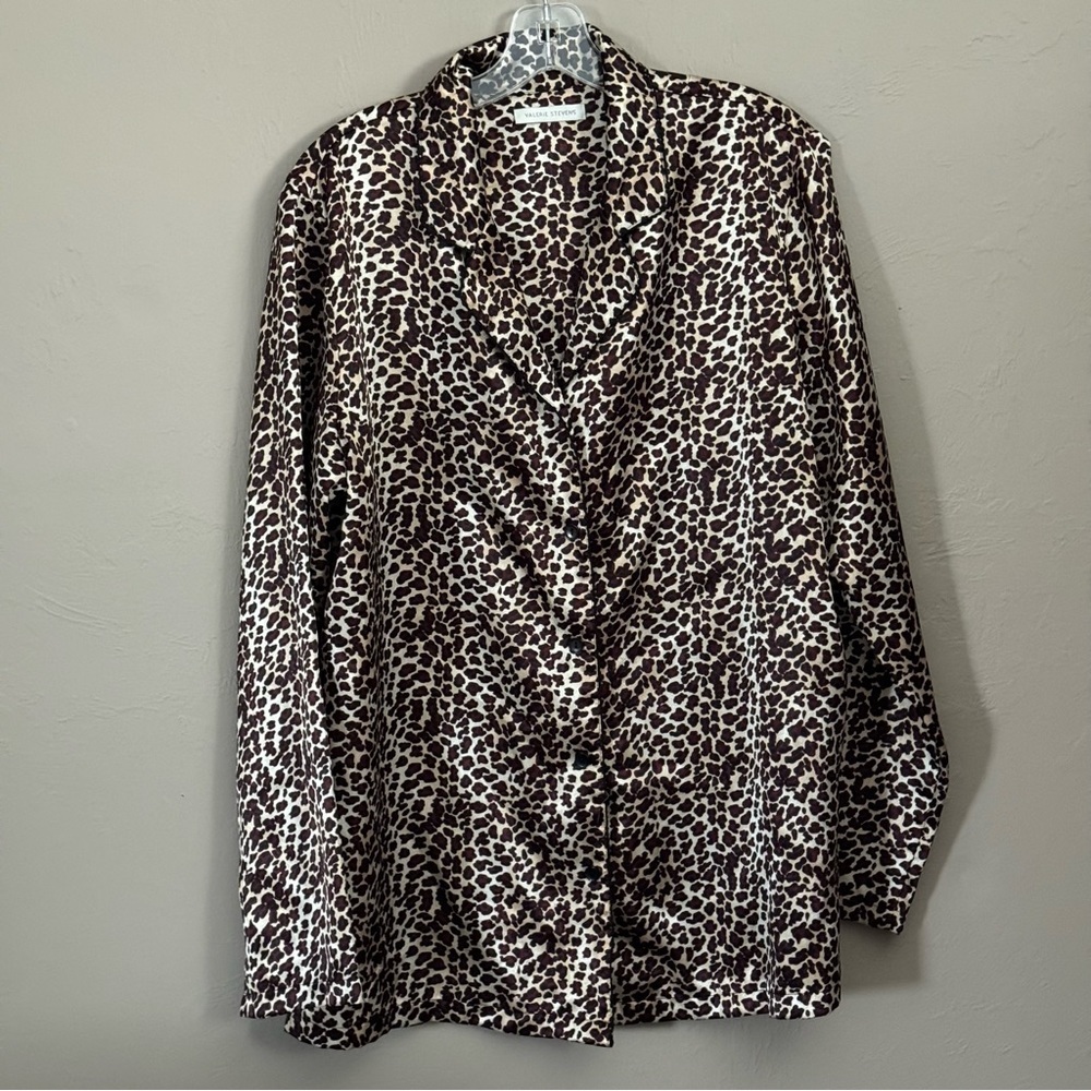 Valerie Steven Silky Pajama Set